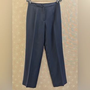 🔥🔥🔥Tahari Petite Pants Trousers Navy Blue